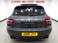 USED 2016 16 PORSCHE MACAN 3.6T TURBO (400 BHP) PDK AUTO 4WD + �&pound;16K EXTRAS + NAV + BOSE + PAN ROOF +  E/H/M LEATHERS + PASM + LEDS PDLS PLUS + SPORTS CHRONO + SPORTS EXHAUST + CRUISE + MEDIA + LANE ASSIST + R/CAMERA + F-R PARK + PRIVACY + POWER BOOT + E/TOWBAR + 21 S PANROOF+21S+PDLSP+CHRONO+CAM+LEATHER+NAV+BOSE+CRUISE