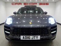 USED 2016 16 PORSCHE MACAN 3.6T TURBO (400 BHP) PDK AUTO 4WD + �&pound;16K EXTRAS + NAV + BOSE + PAN ROOF +  E/H/M LEATHERS + PASM + LEDS PDLS PLUS + SPORTS CHRONO + SPORTS EXHAUST + CRUISE + MEDIA + LANE ASSIST + R/CAMERA + F-R PARK + PRIVACY + POWER BOOT + E/TOWBAR + 21 S PANROOF+21S+PDLSP+CHRONO+CAM+LEATHER+NAV+BOSE+CRUISE