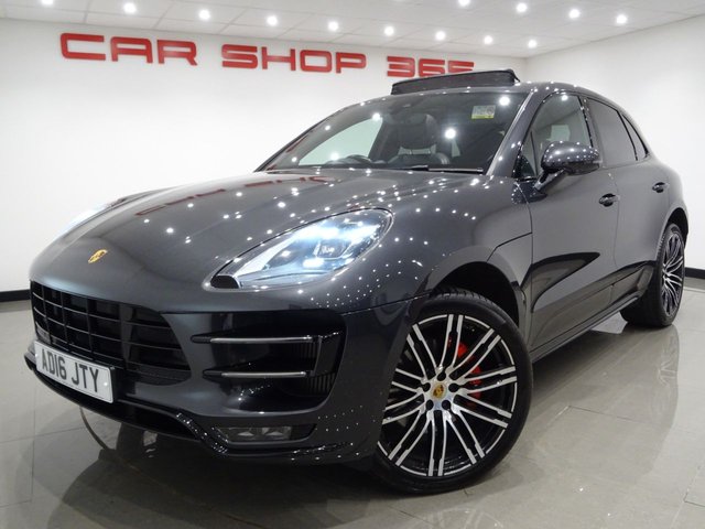 2016 16 Porsche Macan 3.6T TURBO (400 BHP) PDK AUTO 4WD + £16K EXTRAS + NAV + BOSE + PAN ROOF +  E/H/M LEATHERS + PASM + LEDS PDLS PLUS + SPORTS CHRONO + SPORTS EXHAUST + CRUISE + MEDIA + LANE ASSIST + R/CAMERA + F-R PARK + PRIVACY + POWER BOOT + E/TOWBAR + 21 S