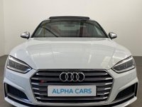 USED 2017 17 AUDI S5 3.0 S5 TFSI QUATTRO 2d 349 BHP Striking Ibis gloss white, fine red nappa leather, diamond design, alcantara door inserts, host 5* factory options giving this spectacular S5 huge road presence and extended driving enhancement