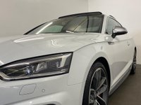 USED 2017 17 AUDI S5 3.0 S5 TFSI QUATTRO 2d 349 BHP Striking Ibis gloss white, fine red nappa leather, diamond design, alcantara door inserts, host 5* factory options giving this spectacular S5 huge road presence and extended driving enhancement