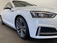 USED 2017 17 AUDI S5 3.0 S5 TFSI QUATTRO 2d 349 BHP Striking Ibis gloss white, fine red nappa leather, diamond design, alcantara door inserts, host 5* factory options giving this spectacular S5 huge road presence and extended driving enhancement