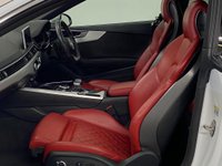 USED 2017 17 AUDI S5 3.0 S5 TFSI QUATTRO 2d 349 BHP Striking Ibis gloss white, fine red nappa leather, diamond design, alcantara door inserts, host 5* factory options giving this spectacular S5 huge road presence and extended driving enhancement