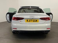 USED 2017 17 AUDI S5 3.0 S5 TFSI QUATTRO 2d 349 BHP Striking Ibis gloss white, fine red nappa leather, diamond design, alcantara door inserts, host 5* factory options giving this spectacular S5 huge road presence and extended driving enhancement