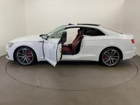 USED 2017 17 AUDI S5 3.0 S5 TFSI QUATTRO 2d 349 BHP Striking Ibis gloss white, fine red nappa leather, diamond design, alcantara door inserts, host 5* factory options giving this spectacular S5 huge road presence and extended driving enhancement