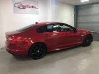 USED 2015 15 JAGUAR XF 2.2 D R-SPORT BLACK 4d 200 BHP * PARKING SENSORS * NAVIGATION *  PRIVACY * CLIMATE * LEATHER * 20 INCH ALLOYS *