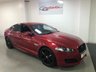 USED 2015 15 JAGUAR XF 2.2 D R-SPORT BLACK 4d 200 BHP * PARKING SENSORS * NAVIGATION *  PRIVACY * CLIMATE * LEATHER * 20 INCH ALLOYS *