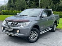 USED 2015 65 MITSUBISHI L200 2.4 DI-D 4X4 BARBARIAN DCB 178 BHP NO VAT** SAT NAV + LEATHER +