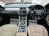 USED 2015 15 LAND ROVER RANGE ROVER EVOQUE 2.2 SD4 AUTOBIOGRAPHY 5d 190 BHP Finished in LOIRE BLUE Metallic with contrasting IVORY CLIMATE LEATHER Trim. This Evoque comes from one of the most desirable brands on the market today. It is great looking, Fun to drive and a comfortable SUV has features which include, DIGITAL TV, PANORAMIC SUNROOF, DAB, 20" ALLOYS, SAT NAV, DAB, CLIMATE LEATHER MEMORY SEATS, POWER FOLDING MIRRORS, REAR VIEW CAMERA, Tinted Windows and much more. Dealer serviced at 12307 miles, 20386 miles, 30857 miles, 41546 miles and at 48822 miles on arrival