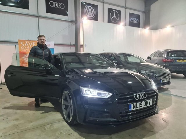 2019 19 Audi A5 2.0 TFSI BLACK EDITION 2d 188 BHP
