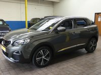 USED 2017 67 PEUGEOT 3008 1.2 PURETECH S/S ALLURE 5d 130 BHP SAT NAV PART LEATHER INTERIOR