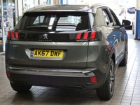 USED 2017 67 PEUGEOT 3008 1.2 PURETECH S/S ALLURE 5d 130 BHP SAT NAV PART LEATHER INTERIOR