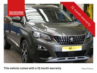 USED 2017 67 PEUGEOT 3008 1.2 PURETECH S/S ALLURE 5d 130 BHP SAT NAV PART LEATHER INTERIOR
