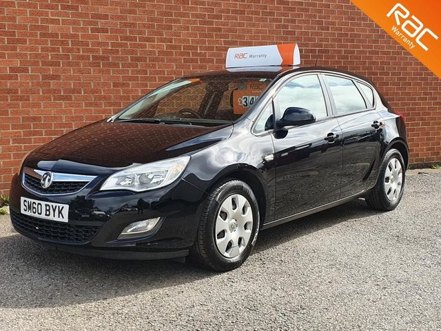 2010 60 Vauxhall Astra 1.7 EXCLUSIV CDTI 5d 108 BHP