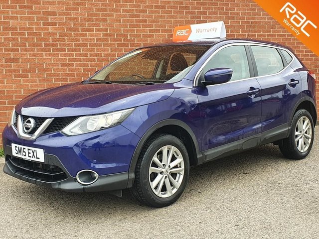 2015 15 Nissan Qashqai 1.2 ACENTA DIG-T SMART VISION 5d 113 BHP