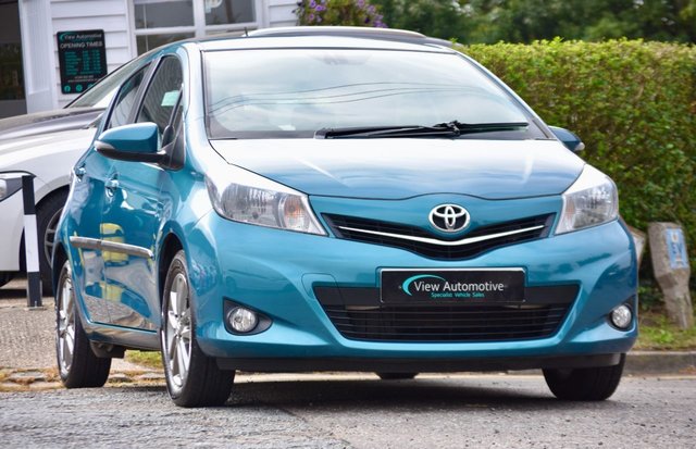 2014 14 Toyota Yaris 1.3 VVT-I ICON PLUS 5d 99 BHP