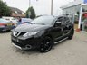 USED 2016 16 NISSAN QASHQAI 1.5 DCI BLACK EDITION 5d 108 BHP Finished in PEARL BLACK with contrasting EBONY BLACK LEATHER HEATED SEATS. The Qashqai is one of the best selling SUV's around at the moment. This Top of the range edition is comfy, easy to drive and has enough space for 5 adults. Features include, Side Steps, Black Alloys, Full heated leather, Sat Nav, Pan Roof, Electric Seats, Reverse Cameras, B/Tooth and much more. Dealer serviced 12657 miles, 20389 miles, 23798 miles and at 46149 miles on arrival. 12 Months MOT.