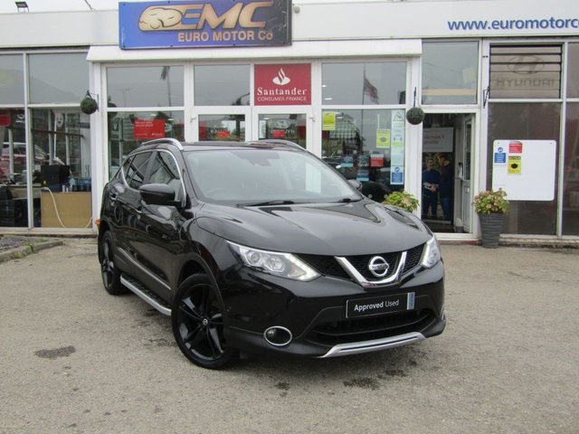 2016 16 Nissan Qashqai 1.5 DCI BLACK EDITION 5d 108 BHP