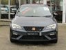 USED 2018 68 SEAT LEON 2.0 TSI CUPRA DSG 5d 286 BHP Finished in Alor Blue metallic with contrasting Trim. There&rsquo;s no mistaking the Leon Cupra from the outside, with its big alloy wheels and chunky body kit. Under the skin, the Leon Cupra is essentially a Golf GTI and it gets the same 2.0-litre engine, but with quite a bit more power. The Leon one of the most powerful cars in its class. Still Under Seat Warranty until 4/12/2021 with some great features. Dealer Serviced at 8258 miles, 11157 miles and on arrival at 18916 miles.