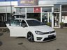 USED 2016 66 VOLKSWAGEN GOLF 2.0 R TSI DSG 5d 296 BHP Finished in PURE WHITE with contrasting cloth/ ALCANTARA sports seats. This dependable solid and classy estate car is one of the best mid sized family estate cars around. Then add the thumping upgraded 296 BHP 4 motion drive unit then you have an exhilarating fun and safe car to play with. Features on this car include, SAT NAV, LED Run Lights, DAB, B/Tooth, Cruise Control, Heated seats,and much more. VW Dealer serviced at 12338 miles, 26607 miles, 39262 miles, 68531 miles and on arrival at 74630