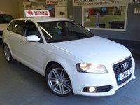 USED 2011 11 AUDI A3 1.4 TFSI S LINE 5d 123 BHP AUTOMATIC.......SATNAV