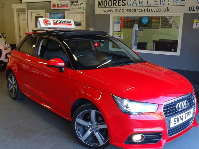 2014 14 Audi A1 1.4 TFSI SPORT 3d 138 BHP