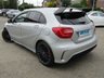 USED 2015 15 MERCEDES-BENZ A-CLASS 2.0 A45 AMG 4MATIC 5d 360 BHP This Great looking, 360BHP, Head Turner, A45 certainly looks smart and sporty, with its slim lights, smooth Aero Pack body panels. There's plenty of room in the front and the back which will suit the average family.  Over &pound;5000 Factory Fitted extras which include AMG Performance Exhaust, Red Brake Calipers, Night Pack, Pan Roof, Full heated leather Sports Seats, 19" Alloys, Sat Nav, B/Tooth and much more. Dealer serviced 8/2/2016 and at 12842 miles, 31062 miles and at 42902 miles.