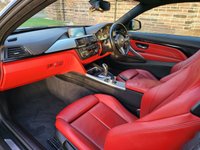 USED 2014 64 BMW 4 SERIES 2.0 420D XDRIVE M SPORT 2d 181 BHP CORAL RED LEATHER | HK SOUND | M-PERFORMANCE BODYKIT