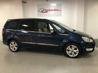 USED 2011 11 FORD GALAXY 2.0 TITANIUM X TDCI 5d 138 BHP * PAN ROOF * CLIMATE CONTROL * PRIVACY GLASS * NAVIGATION * 7 SEATER * LEATHER *