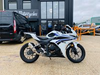 USED 2018 18 HONDA CBR500 R WITH VERY LIGHT COSMETIC DAMAGE