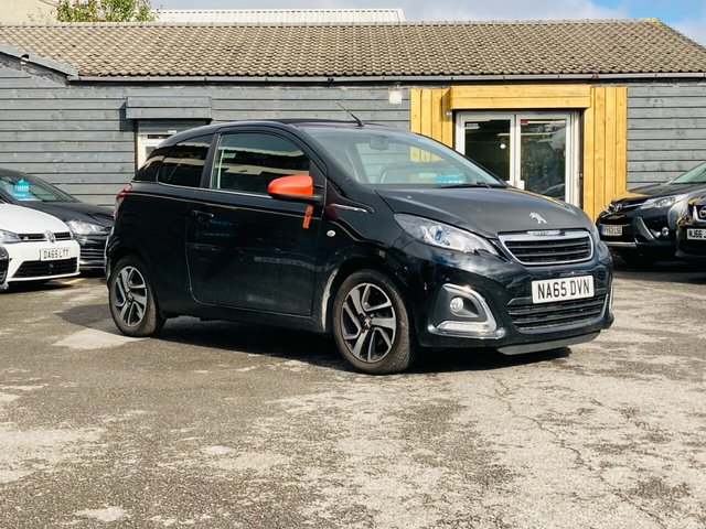 2015 65 Peugeot 108 1.2 PURETECH ROLAND GARROS TOP 3d 82 BHP