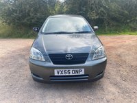 USED 2005 55 TOYOTA COROLLA 1.6 T SPIRIT VVT-I 5d 109 BHP lovely example of this reliable japanese hatchback