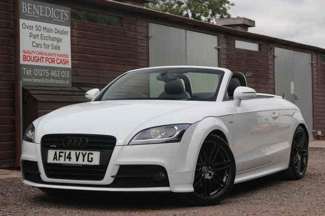 2014 14 Audi TT 2.0 TDI QUATTRO BLACK EDITION 2d 168 BHP