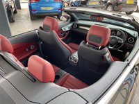 USED 2017 67 MERCEDES-BENZ C-CLASS 3.0 AMG C 43 4MATIC PREMIUM PLUS 2d 362 BHP BIG SPEC + COMMAND/SAT NAV + BLACK/ CRANBERRY RED LEATHER TRIM, HEATED AIR SCALF,  BLUETOOTH + FULL SERVICE HISTORY + PADDLE SHIFT STEERING WHEEL + HEATED MEMORY DRIVERS AND PASSENGER SEATS + ILLUMINATED SILL PLATES + 360 ALL ROUND CAMERAS WITH REVERSING CAMERA, ETC