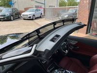 USED 2017 67 MERCEDES-BENZ C-CLASS 3.0 AMG C 43 4MATIC PREMIUM PLUS 2d 362 BHP BIG SPEC + COMMAND/SAT NAV + BLACK/ CRANBERRY RED LEATHER TRIM, HEATED AIR SCALF,  BLUETOOTH + FULL SERVICE HISTORY + PADDLE SHIFT STEERING WHEEL + HEATED MEMORY DRIVERS AND PASSENGER SEATS + ILLUMINATED SILL PLATES + 360 ALL ROUND CAMERAS WITH REVERSING CAMERA, ETC