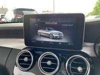 USED 2017 67 MERCEDES-BENZ C-CLASS 3.0 AMG C 43 4MATIC PREMIUM PLUS 2d 362 BHP BIG SPEC + COMMAND/SAT NAV + BLACK/ CRANBERRY RED LEATHER TRIM, HEATED AIR SCALF,  BLUETOOTH + FULL SERVICE HISTORY + PADDLE SHIFT STEERING WHEEL + HEATED MEMORY DRIVERS AND PASSENGER SEATS + ILLUMINATED SILL PLATES + 360 ALL ROUND CAMERAS WITH REVERSING CAMERA, ETC