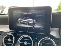 USED 2017 67 MERCEDES-BENZ C-CLASS 3.0 AMG C 43 4MATIC PREMIUM PLUS 2d 362 BHP BIG SPEC + COMMAND/SAT NAV + BLACK/ CRANBERRY RED LEATHER TRIM, HEATED AIR SCALF,  BLUETOOTH + FULL SERVICE HISTORY + PADDLE SHIFT STEERING WHEEL + HEATED MEMORY DRIVERS AND PASSENGER SEATS + ILLUMINATED SILL PLATES + 360 ALL ROUND CAMERAS WITH REVERSING CAMERA, ETC