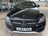 USED 2017 67 MERCEDES-BENZ C-CLASS 3.0 AMG C 43 4MATIC PREMIUM PLUS 2d 362 BHP BIG SPEC + COMMAND/SAT NAV + BLACK/ CRANBERRY RED LEATHER TRIM, HEATED AIR SCALF,  BLUETOOTH + FULL SERVICE HISTORY + PADDLE SHIFT STEERING WHEEL + HEATED MEMORY DRIVERS AND PASSENGER SEATS + ILLUMINATED SILL PLATES + 360 ALL ROUND CAMERAS WITH REVERSING CAMERA, ETC