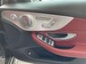 USED 2017 67 MERCEDES-BENZ C-CLASS 3.0 AMG C 43 4MATIC PREMIUM PLUS 2d 362 BHP BIG SPEC + COMMAND/SAT NAV + BLACK/ CRANBERRY RED LEATHER TRIM, HEATED AIR SCALF,  BLUETOOTH + FULL SERVICE HISTORY + PADDLE SHIFT STEERING WHEEL + HEATED MEMORY DRIVERS AND PASSENGER SEATS + ILLUMINATED SILL PLATES + 360 ALL ROUND CAMERAS WITH REVERSING CAMERA, ETC