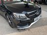 USED 2017 67 MERCEDES-BENZ C-CLASS 3.0 AMG C 43 4MATIC PREMIUM PLUS 2d 362 BHP BIG SPEC + COMMAND/SAT NAV + BLACK/ CRANBERRY RED LEATHER TRIM, HEATED AIR SCALF,  BLUETOOTH + FULL SERVICE HISTORY + PADDLE SHIFT STEERING WHEEL + HEATED MEMORY DRIVERS AND PASSENGER SEATS + ILLUMINATED SILL PLATES + 360 ALL ROUND CAMERAS WITH REVERSING CAMERA, ETC