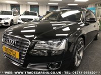 USED 2011 11 AUDI A8 ONE OFF RARE AUDI A8L 6.3 W12 LWB LIMO QUATTRO AWD FREE UK DELIVERY*VIDEO AVAILABLE* FINANCE ARRANGED* PART EX*HPI CLEAR