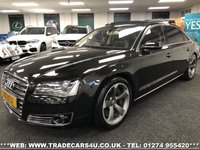 USED 2011 11 AUDI A8 ONE OFF RARE AUDI A8L 6.3 W12 LWB LIMO QUATTRO AWD FREE UK DELIVERY*VIDEO AVAILABLE* FINANCE ARRANGED* PART EX*HPI CLEAR