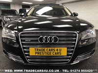 USED 2011 11 AUDI A8 ONE OFF RARE AUDI A8L 6.3 W12 LWB LIMO QUATTRO AWD FREE UK DELIVERY*VIDEO AVAILABLE* FINANCE ARRANGED* PART EX*HPI CLEAR