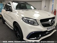 USED 2015 65 MERCEDES-BENZ GLE-CLASS RARE MERCEDES GLE63 S AMG 5.5 V8 BITURBO PREMIUM 4MATIC EURO 6  FREE UK DELIVERY*VIDEO AVAILABLE* FINANCE ARRANGED* PART EX*HPI CLEAR