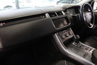USED 2017 LAND ROVER RANGE ROVER SPORT 5.0 V8 SVR 5d 543 BHP FINISHED IN A STUNNING PREMIUM METALLIC BLUE, COMPLIMENTED WITH BLACK ELECTRIC ADJUSTABLE HEATED LEATHER SPORT SEATS WITH MEMORY PROGRAM + BEAUTIFUL, HUGE SPECIFICATION 4 WHEEL DRIVE + COMES WITH A FAULTLESS FULL SERVICE HISTORY + PANORAMIC GLASS SUNROOF + MERIDIAN AUDIO SYSTEM  + 22 INCH SPLIT SPOKE ALLOY WHEELS IN SATIN BLACK + SATELLITE NAVIGATION + FRONT AND REAR HEATED SEATS + REVERSING CAMERA + FRONT AND REAR PARKING SENSORS + BLUETOOTH INCLUDING MEDIA STREAMING + DIGITAL DASH DISPLAY