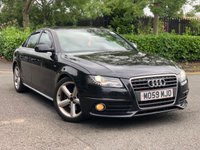 USED 2009 59 AUDI A4 2.0L TDI S LINE 4d 141 BHP 