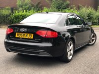USED 2009 59 AUDI A4 2.0L TDI S LINE 4d 141 BHP 