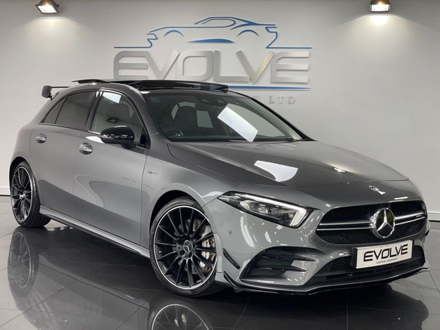 2019 68 Mercedes-Benz A-Class 2.0 AMG A 35 4MATIC PREMIUM PLUS 5d 302 BHP
