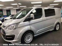 USED 2018 68 FORD TRANSIT CUSTOM FORD TRANSIT CUSTOM LIMITED 310 MS-RT DOUBLE CAB IN VAN 6 SPD FREE UK DELIVERY*VIDEO AVAILABLE* FINANCE ARRANGED* PART EX*HPI CLEAR