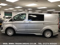 USED 2018 68 FORD TRANSIT CUSTOM FORD TRANSIT CUSTOM LIMITED 310 MS-RT DOUBLE CAB IN VAN 6 SPD FREE UK DELIVERY*VIDEO AVAILABLE* FINANCE ARRANGED* PART EX*HPI CLEAR